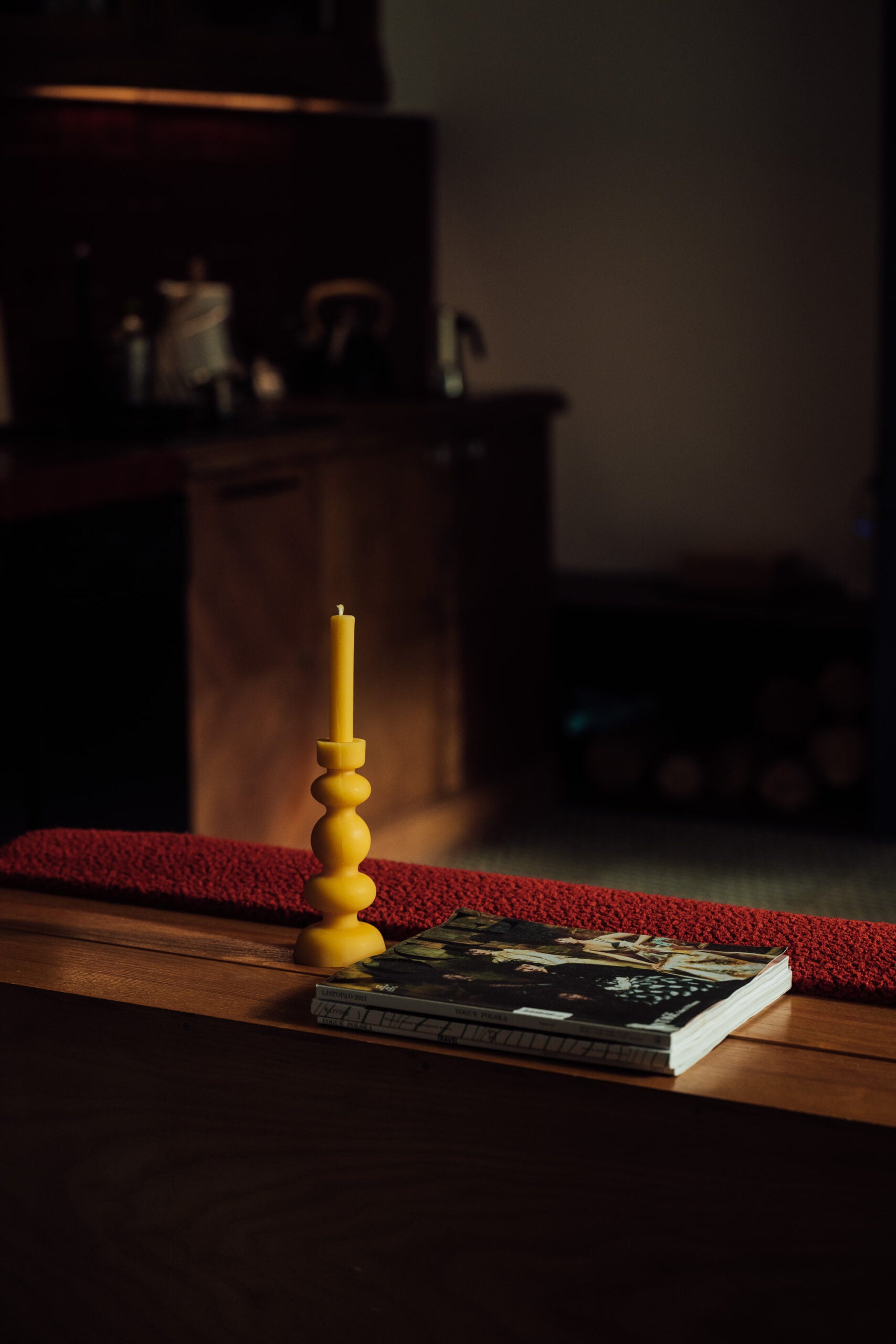 Beeswax Tower Candle
