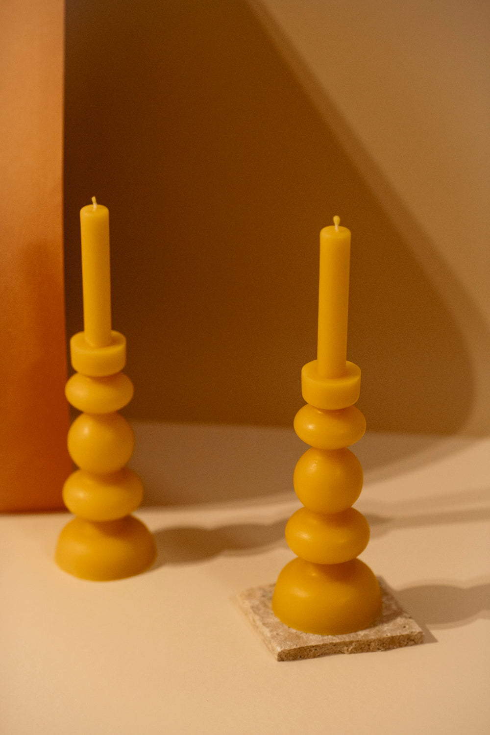 Beeswax Tower Candle