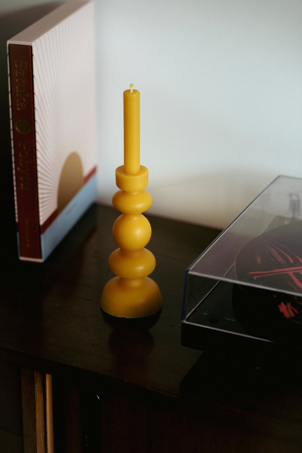 Beeswax Tower Candle