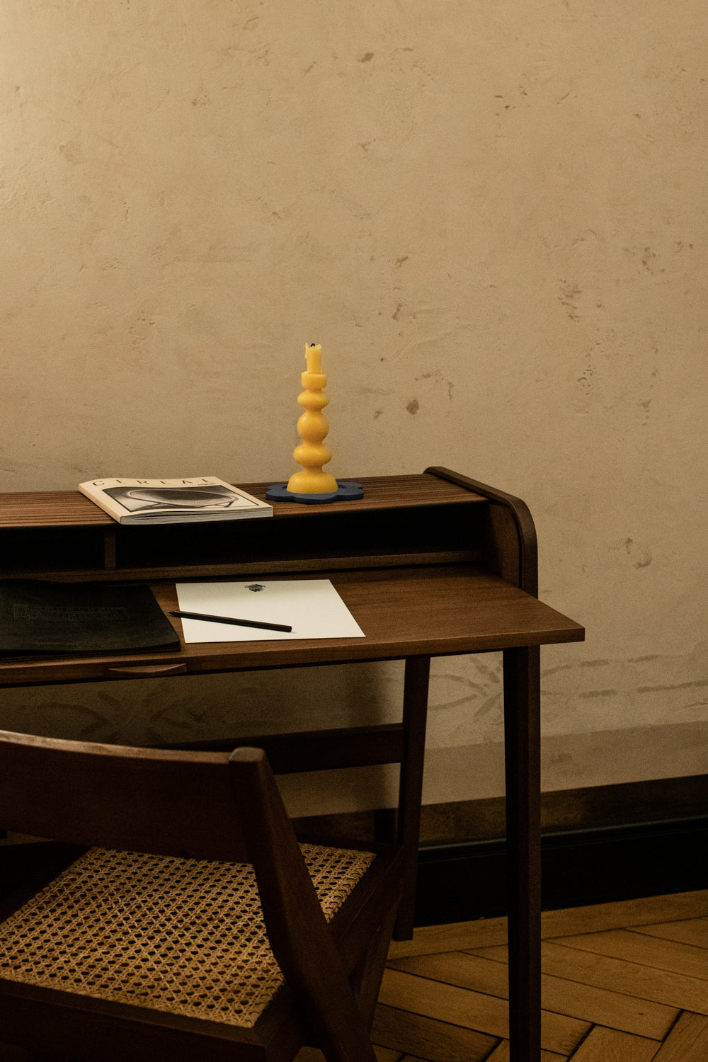 Beeswax Tower Candle