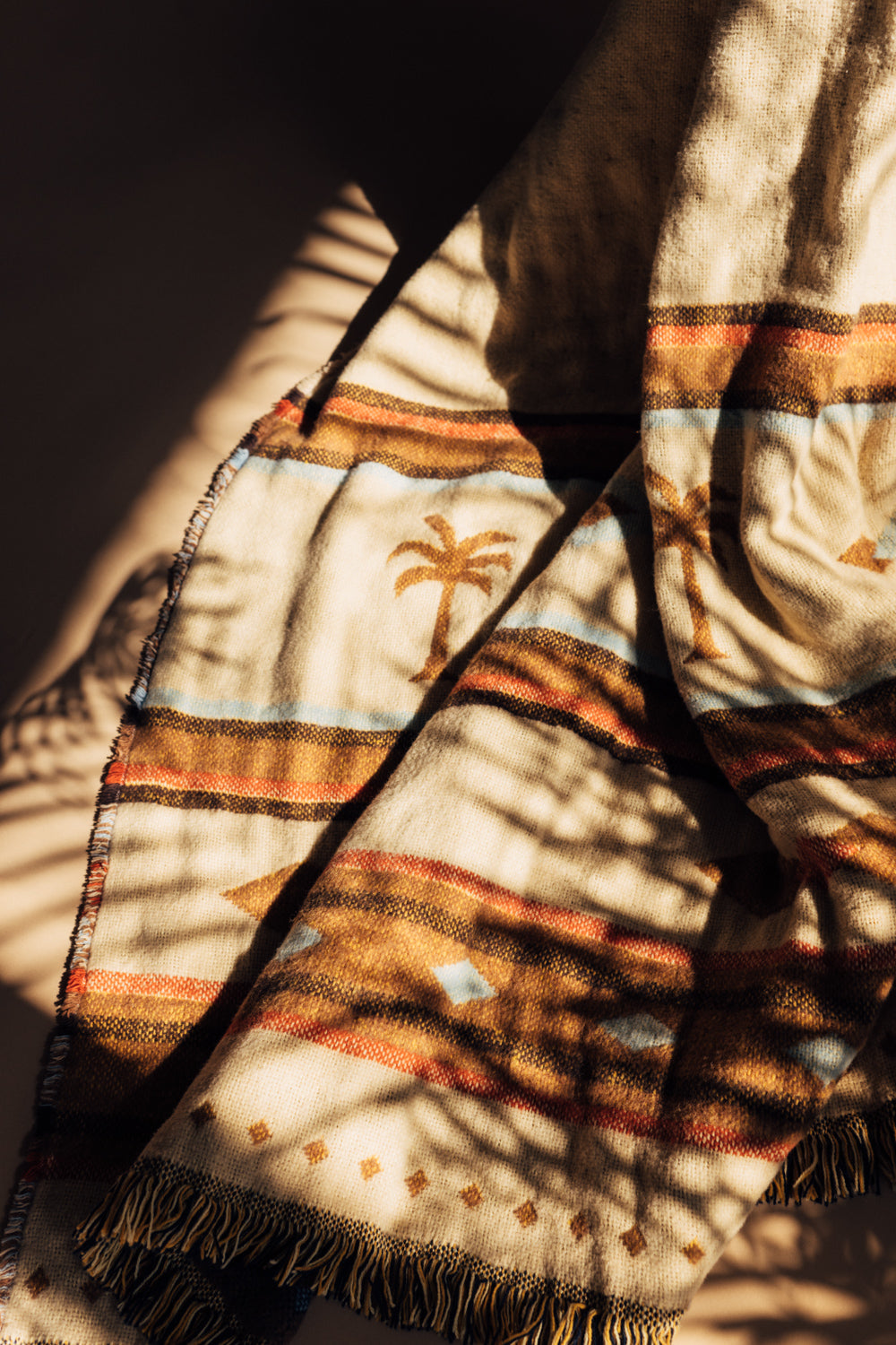 Palms Cotton Blanket