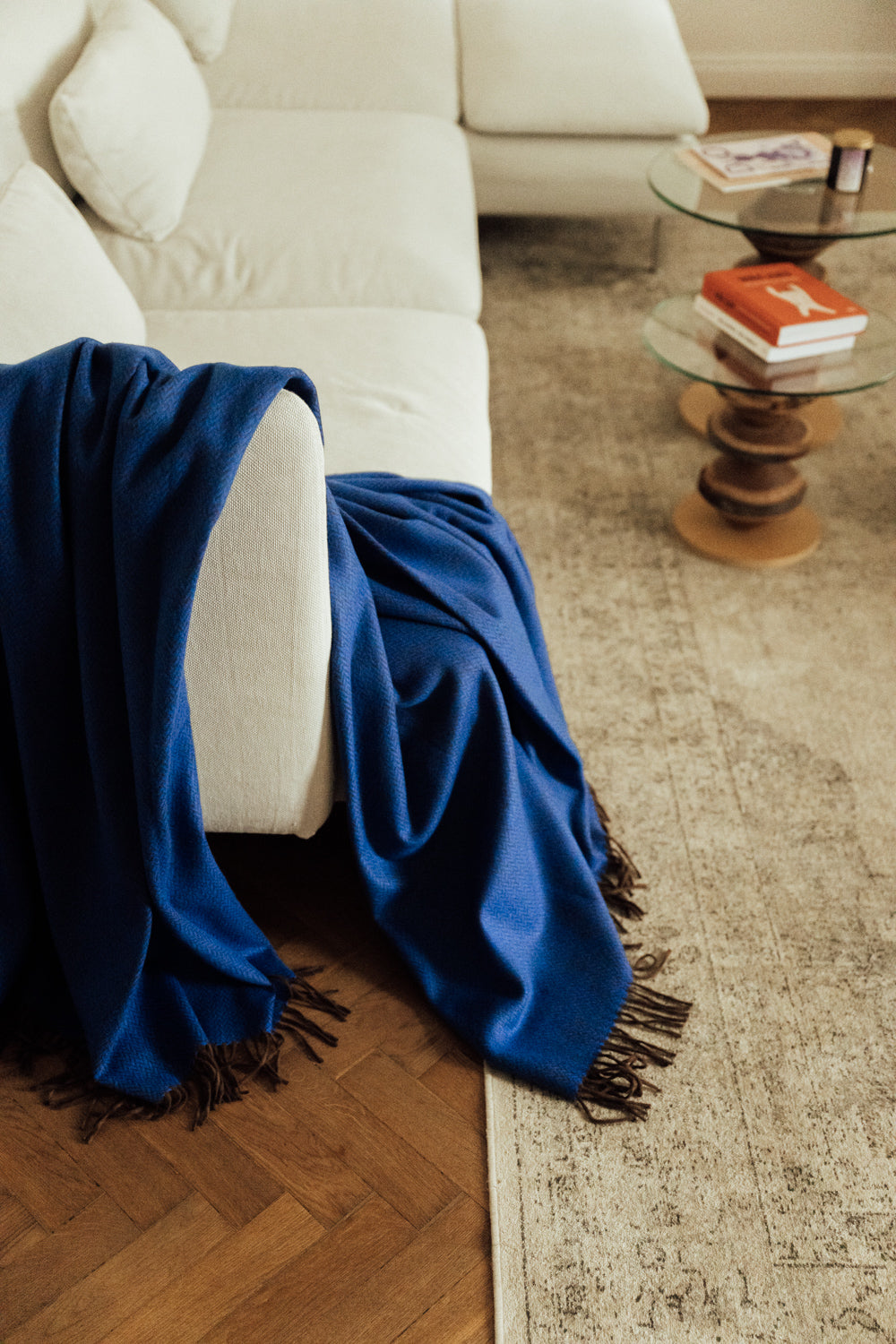 Luxurious Blanket made of extra fine merino wool