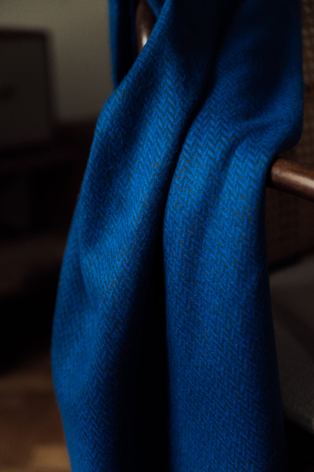 Luxurious Blanket made of extra fine merino wool