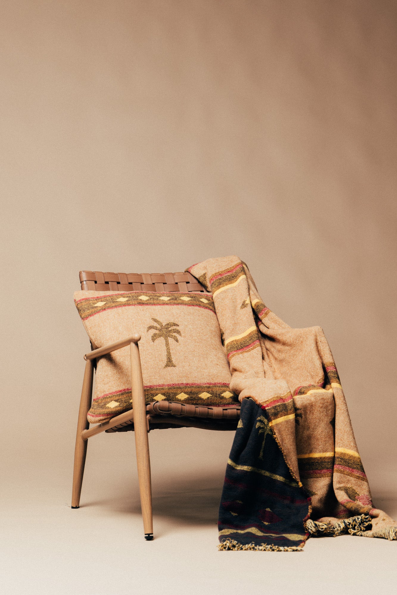 Palms Cotton Blanket