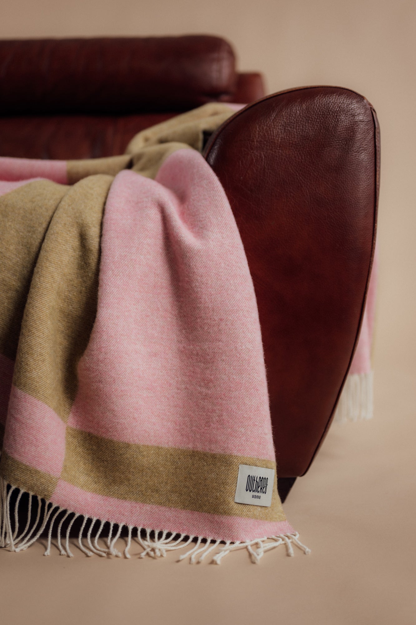 Hagen Blanket Lemonhaze Pink