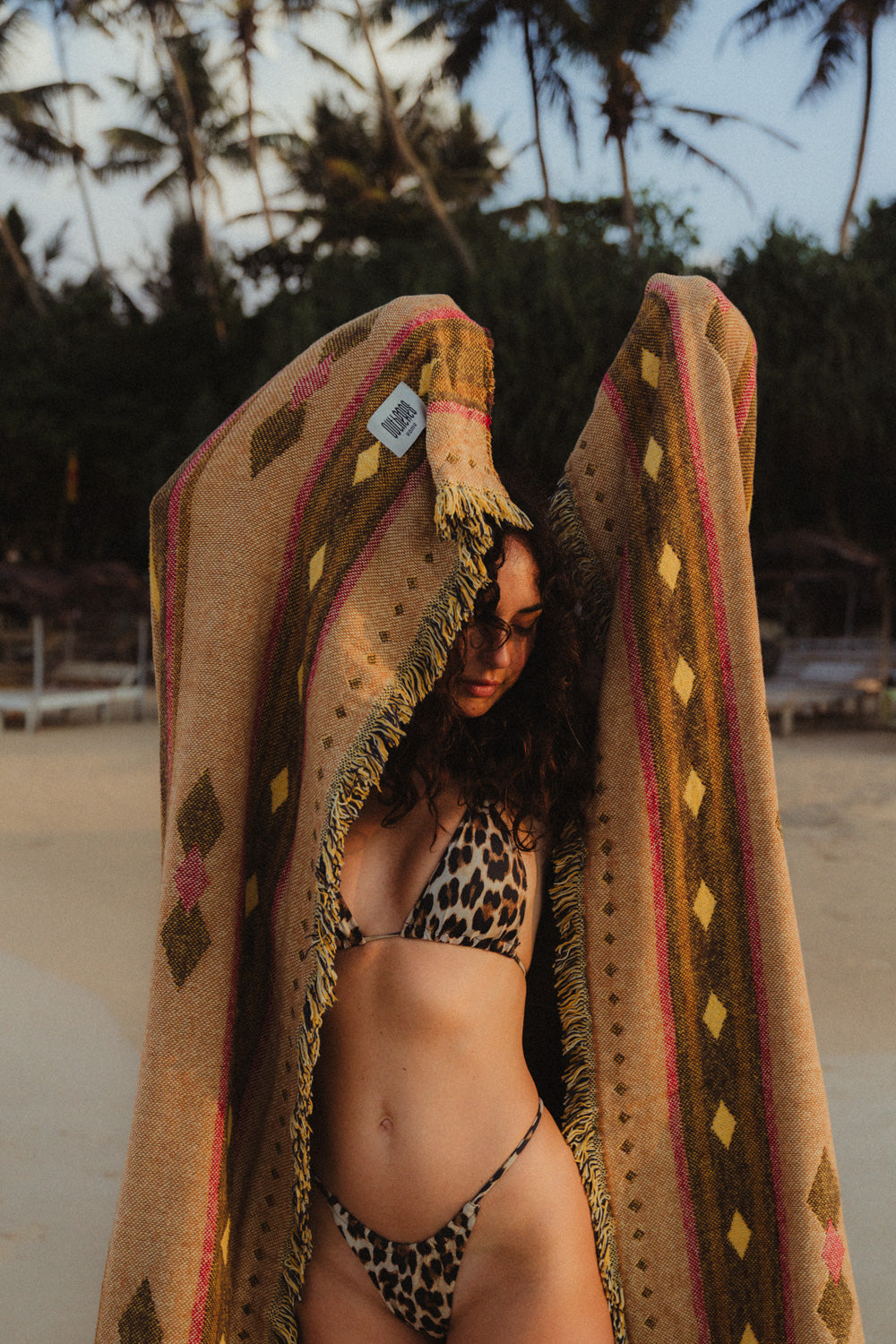 Palms Cotton Blanket