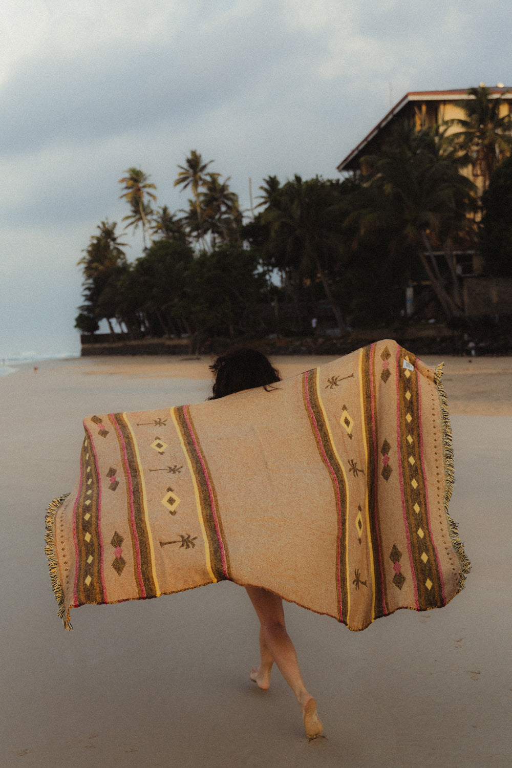 Palms Cotton Blanket