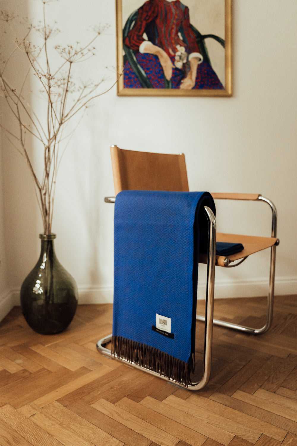 Luxurious Blanket made of extra fine merino wool
