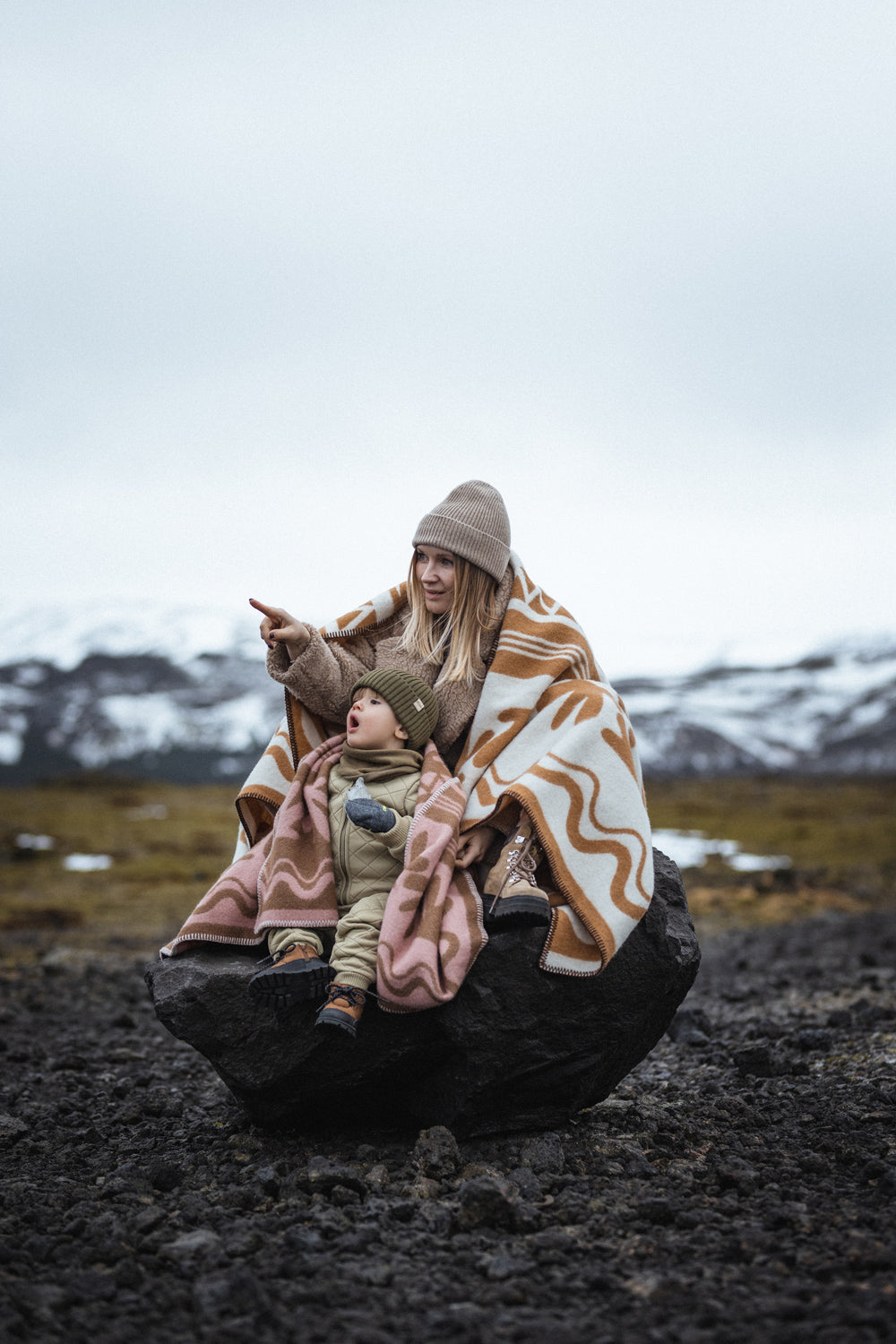Set: Wool blanket Andy + Andy Kids