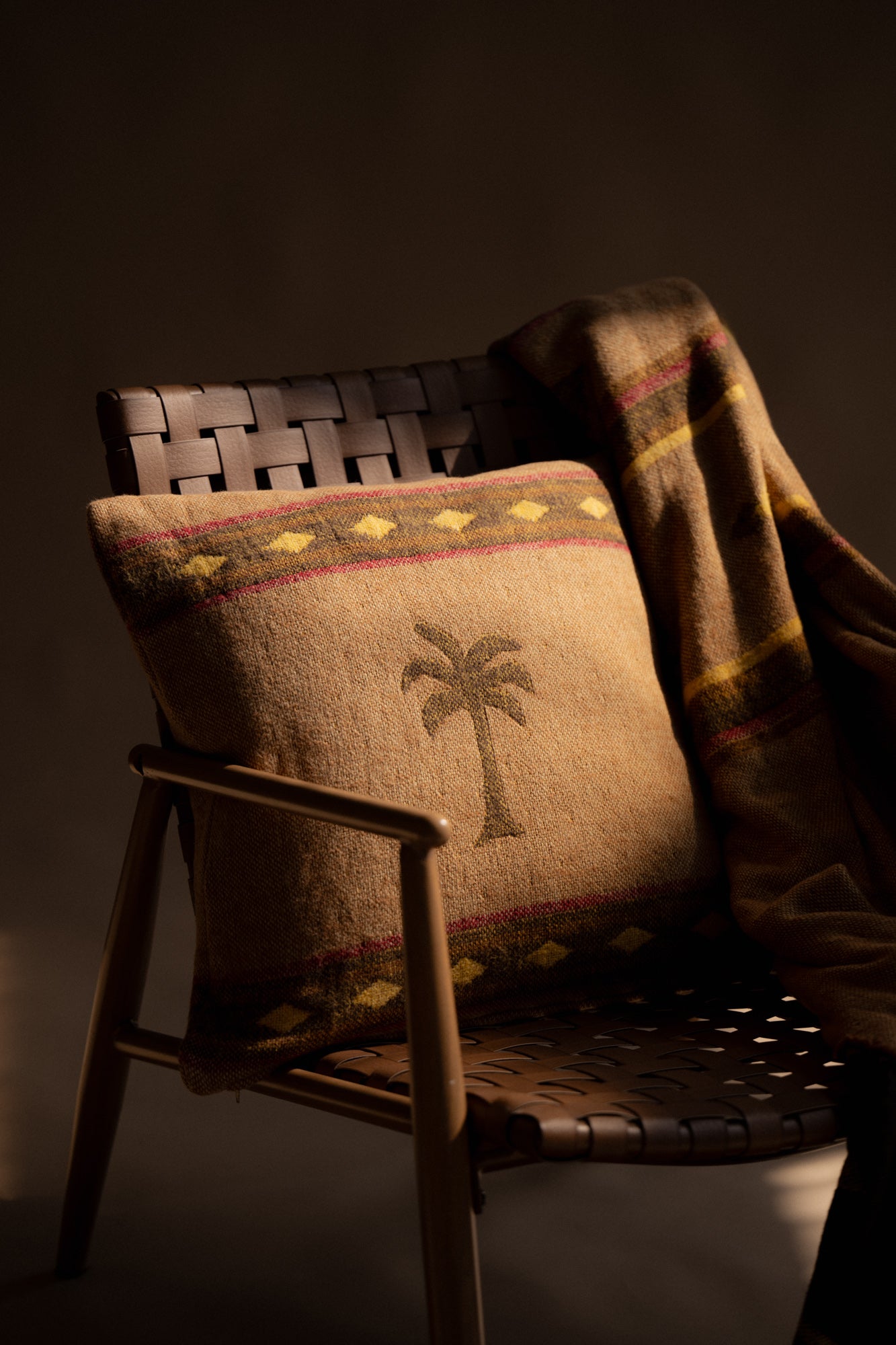 Palms Cotton Blanket
