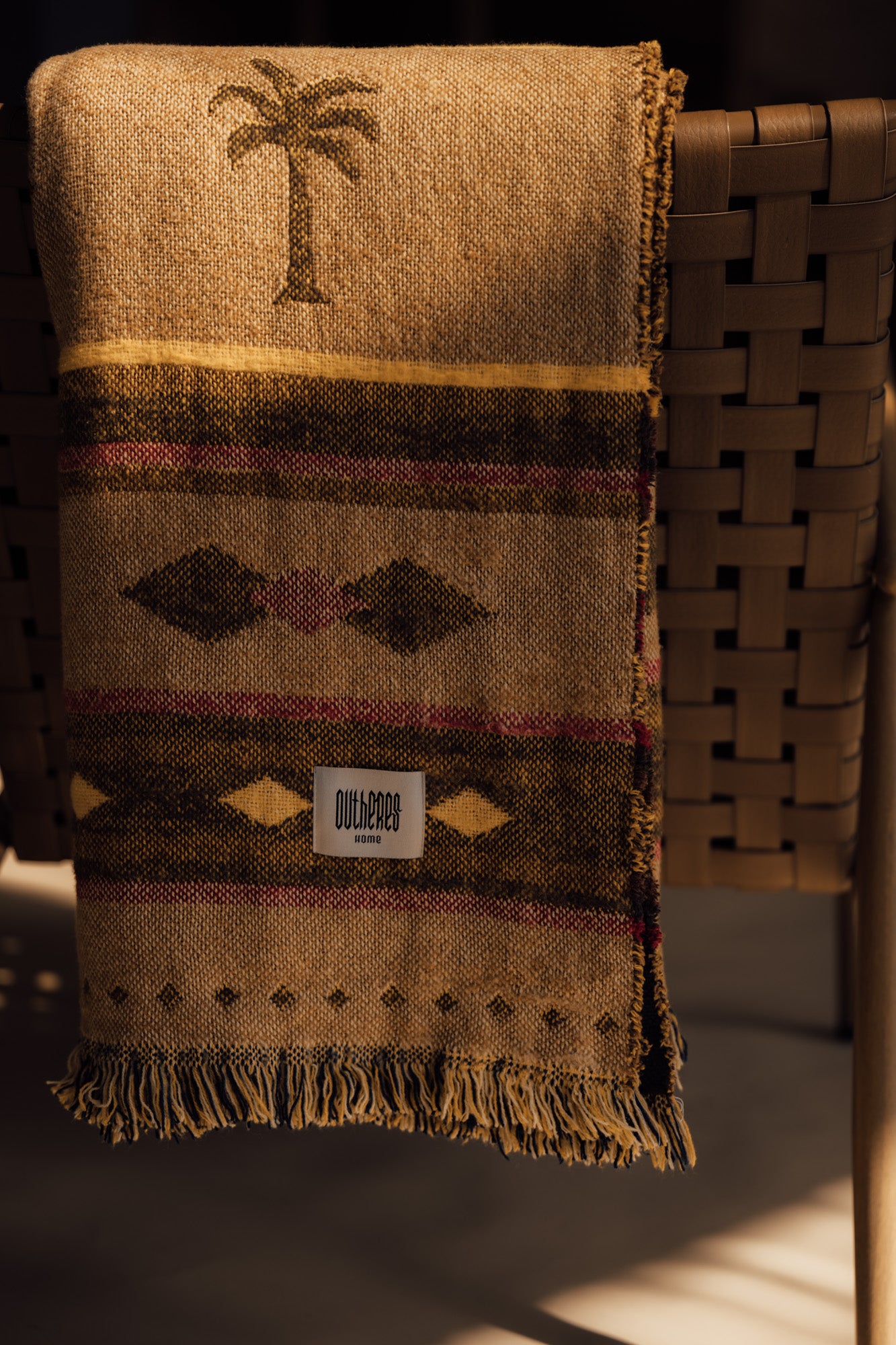 Palms Cotton Blanket