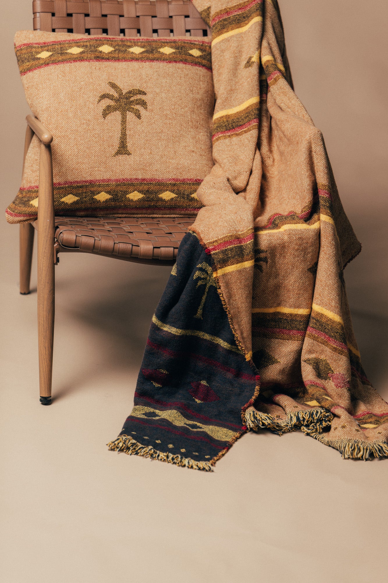 Palms Cotton Blanket