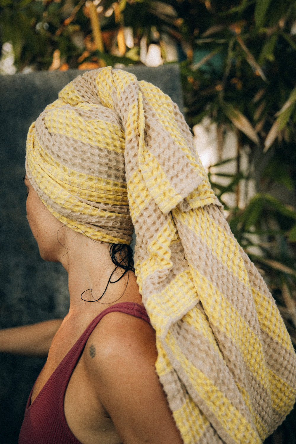 Verao Brown Beach Towel