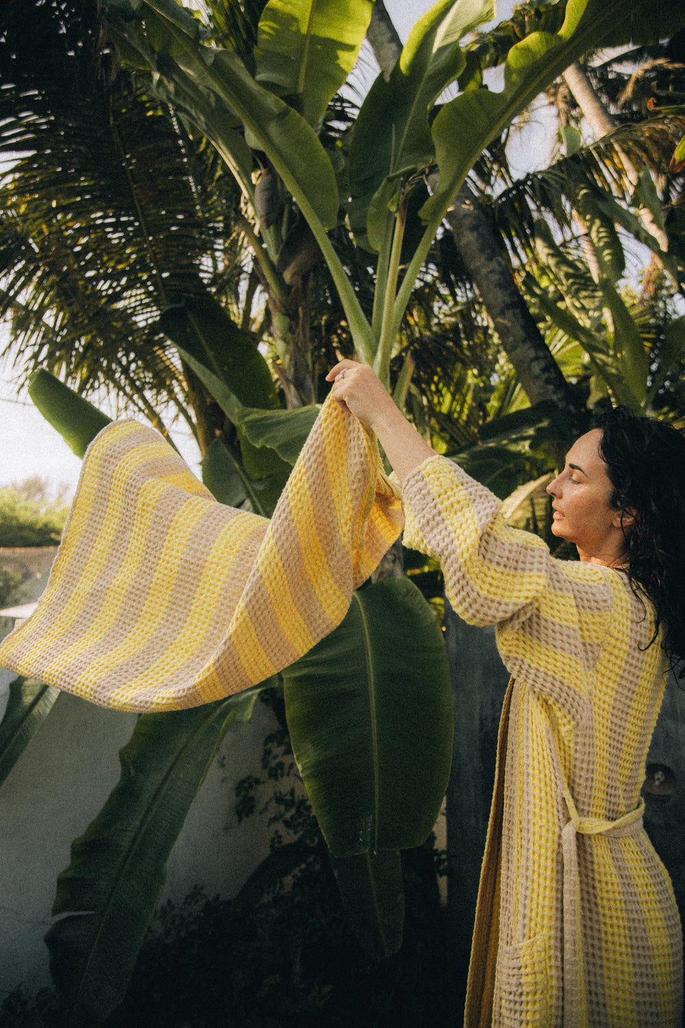 Verao Brown Beach Towel