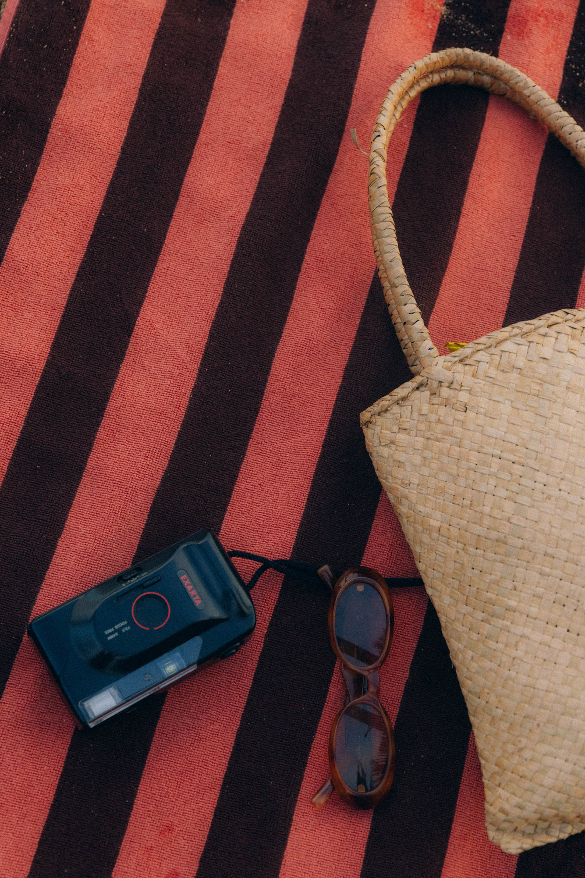 Verao Brown Beach Towel