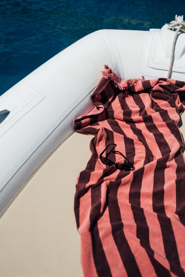 Verao Brown Beach Towel