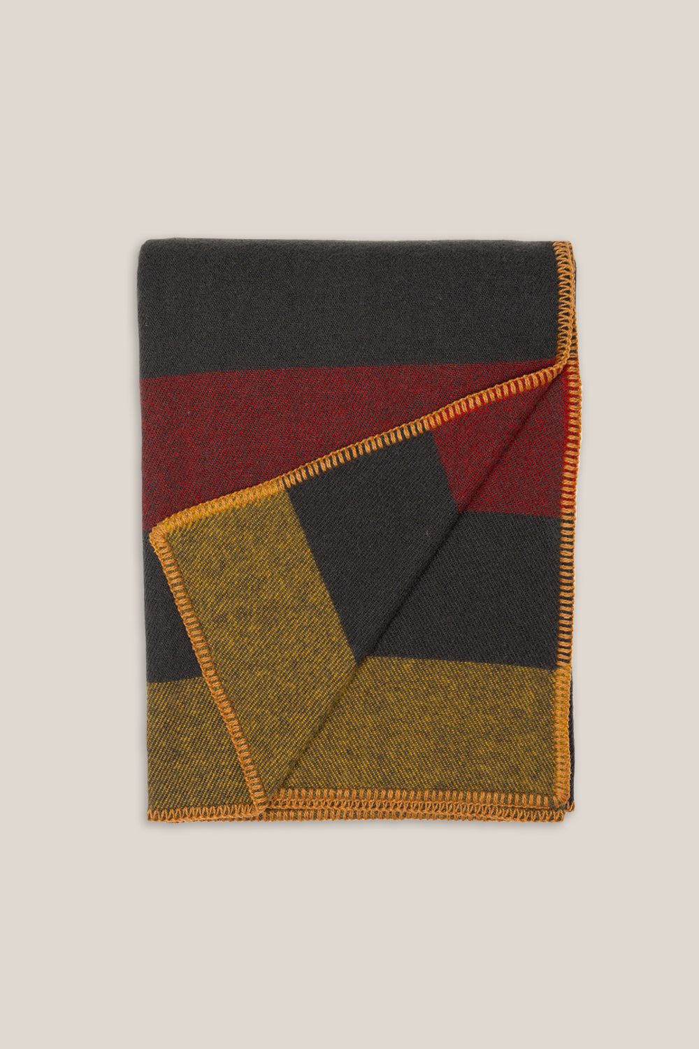 Koc wełniany Stripe