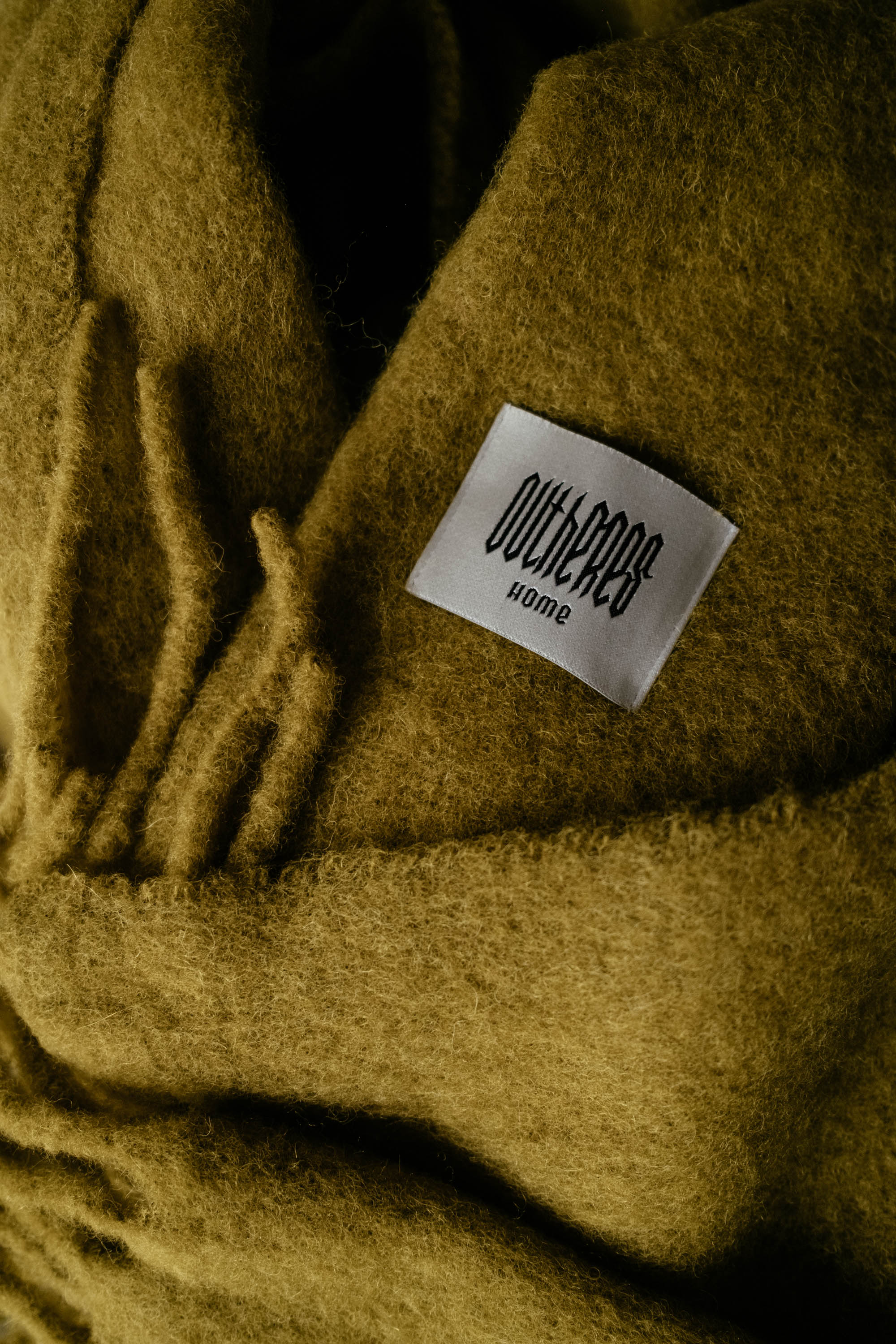 Brown Check Scarf