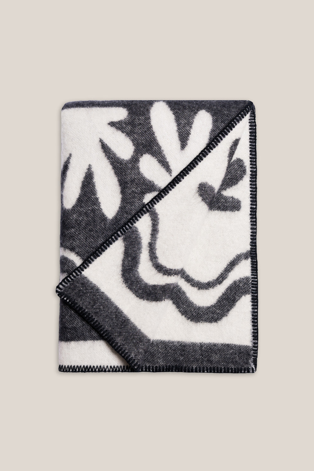 Koc wełniany Andy Black