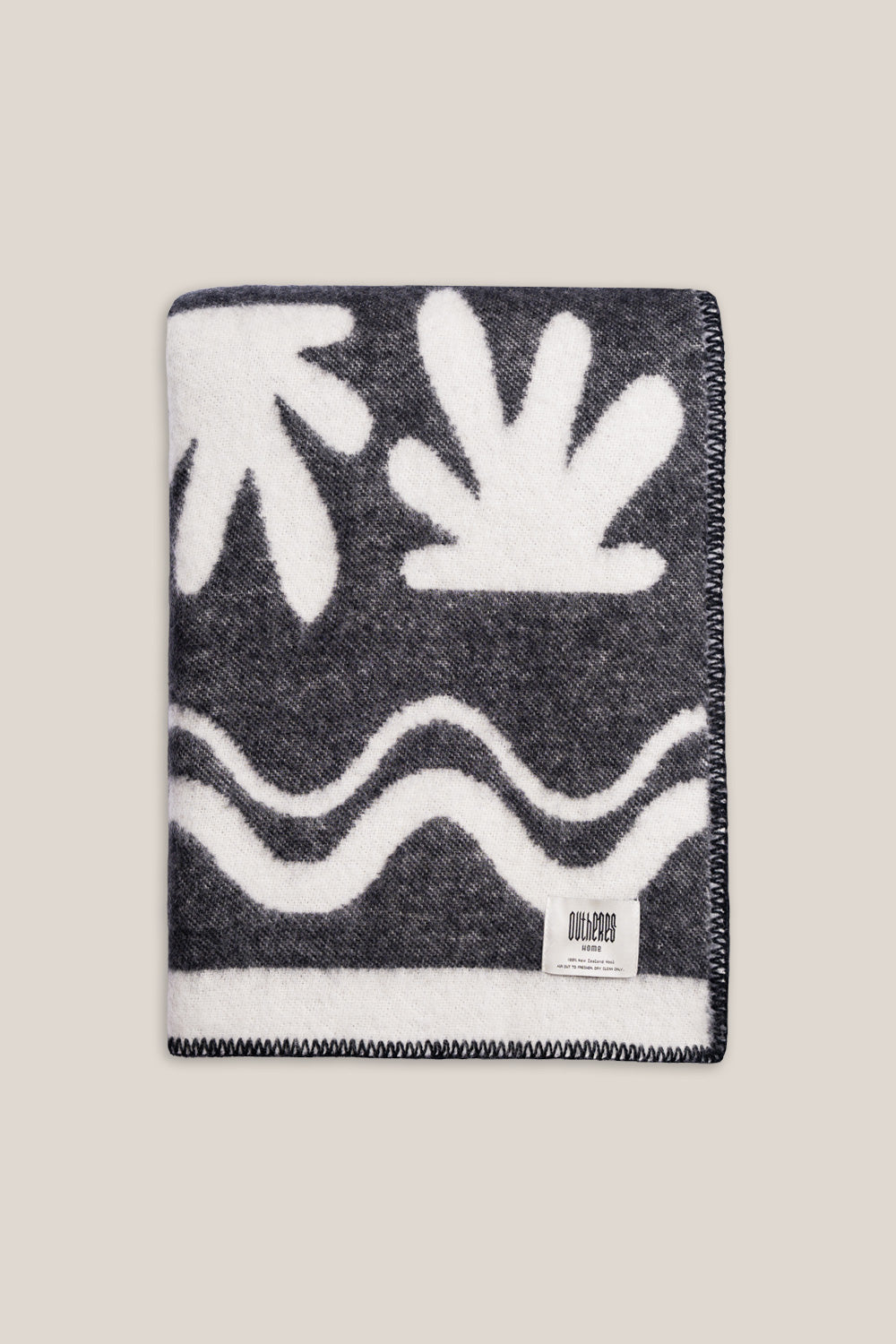 Koc wełniany Andy Black