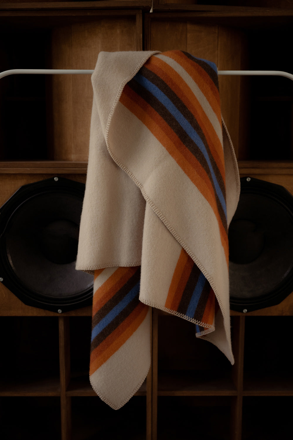 Love Stripe Wool Blanket