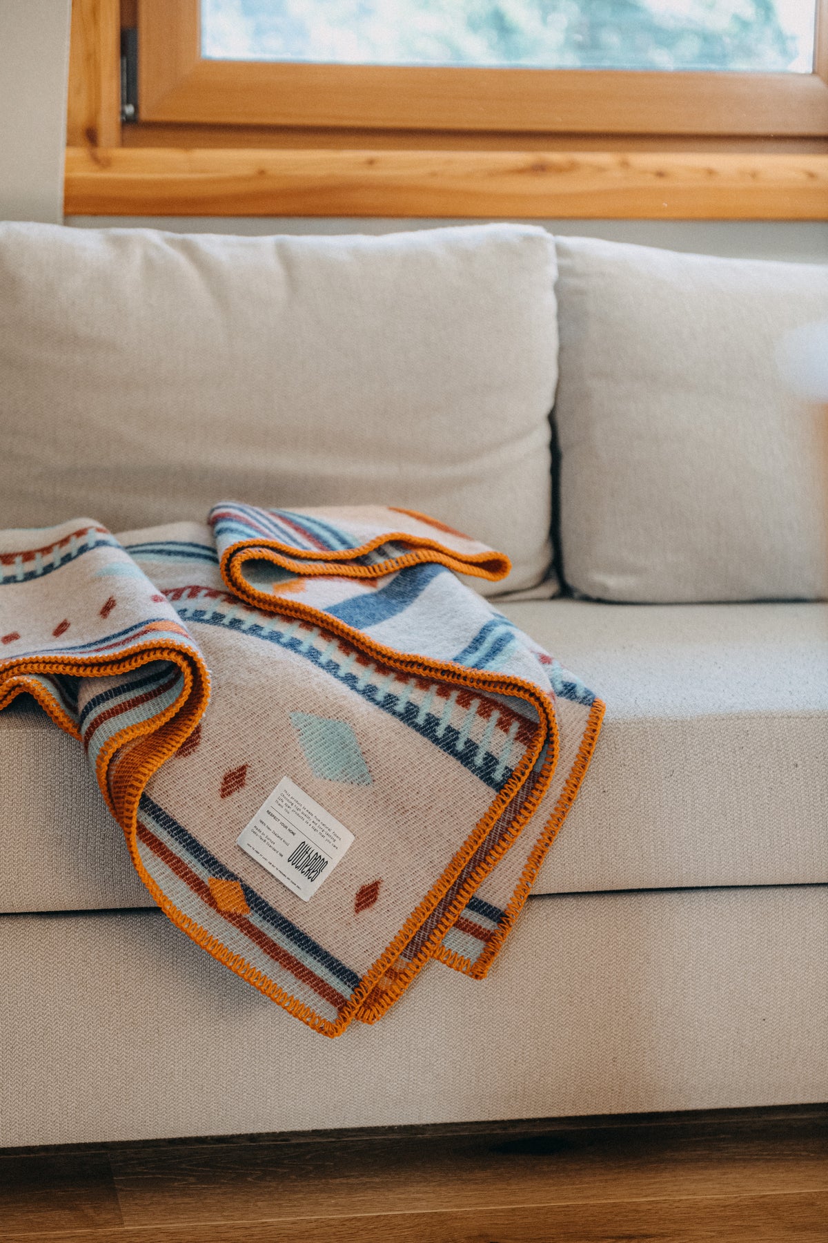 Peru Wool Blanket 140x200  Beige