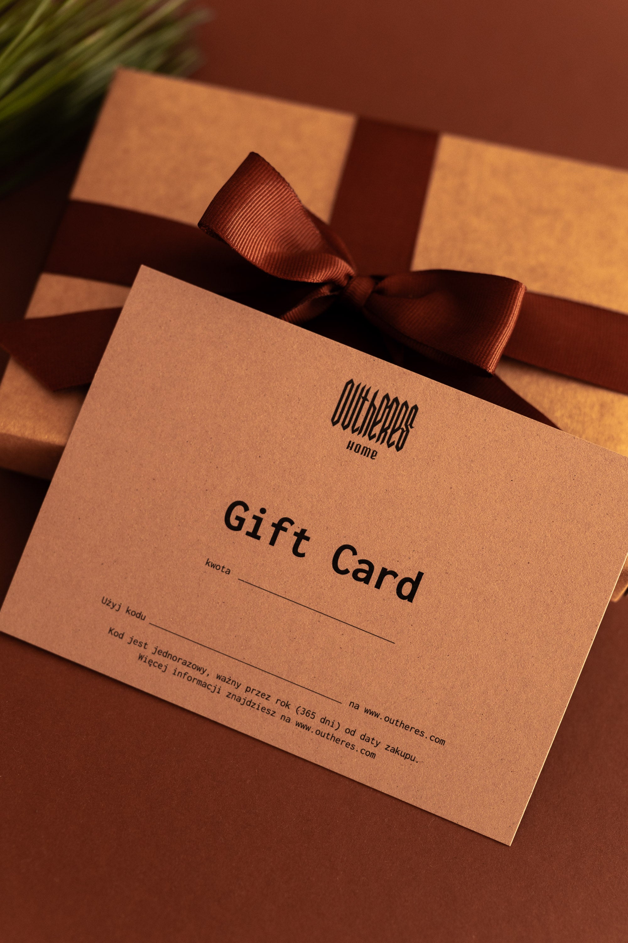 Gift Card Wersja papierowa