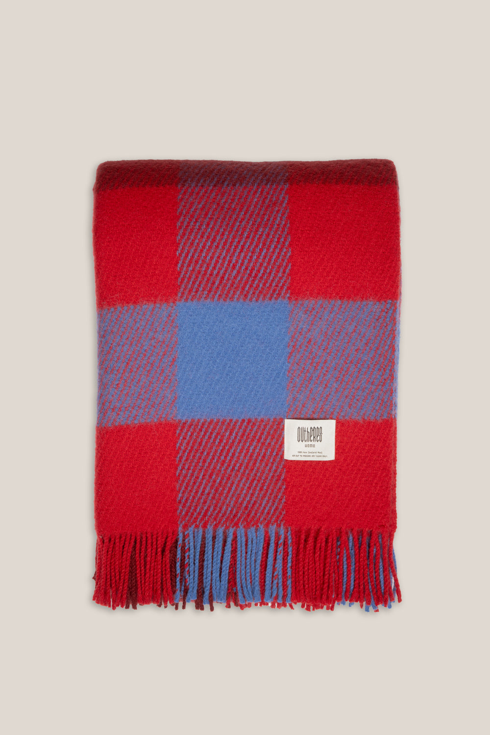 Koc wełniany w kratę Mountain Classic