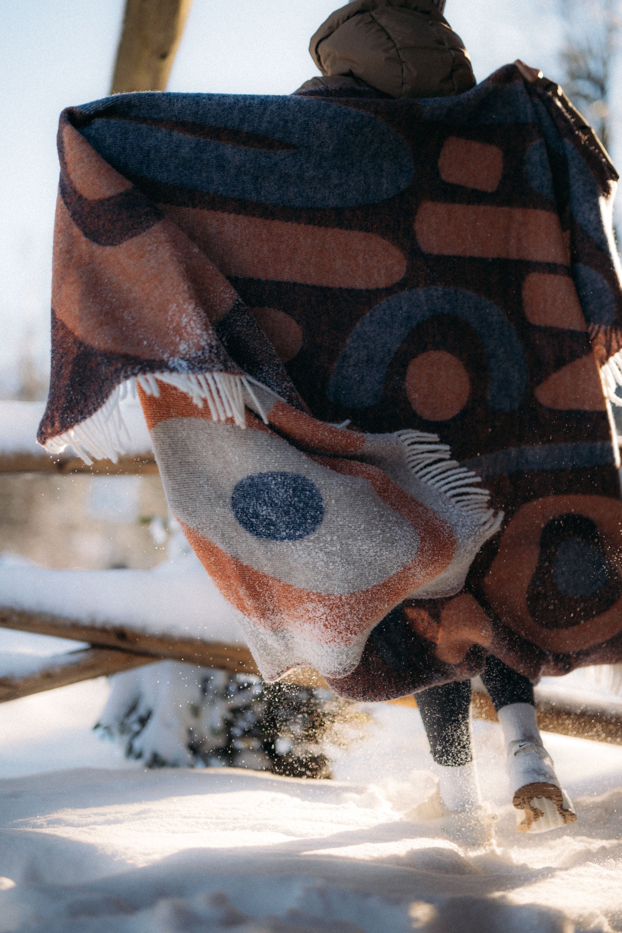 Koc wełniany SURF INC Gray