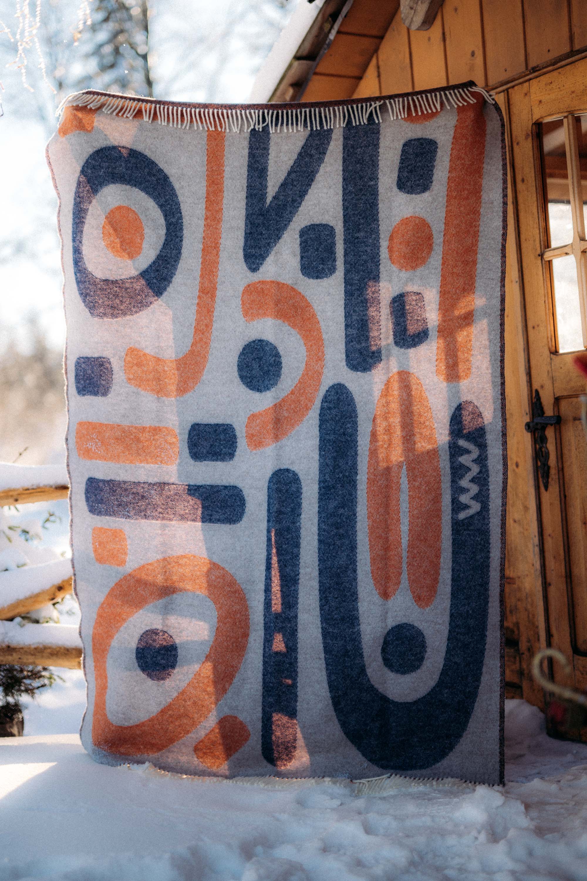 Koc wełniany SURF INC Gray