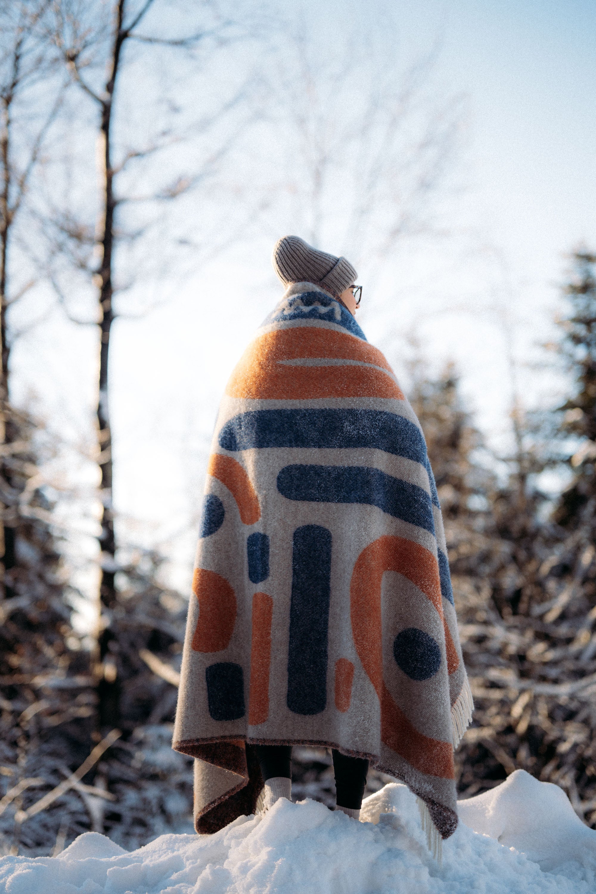 Koc wełniany SURF INC Gray