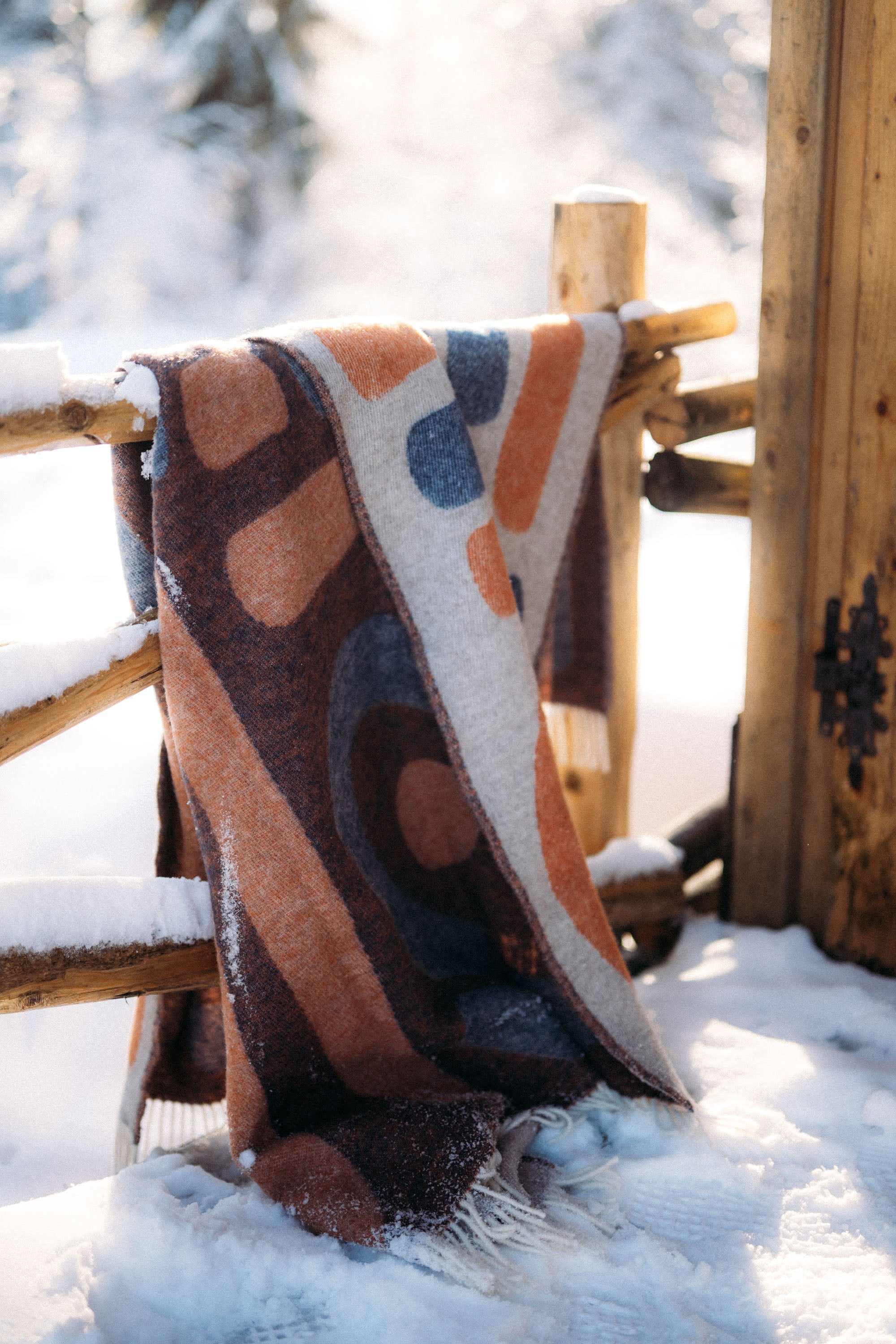 Koc wełniany SURF INC Gray