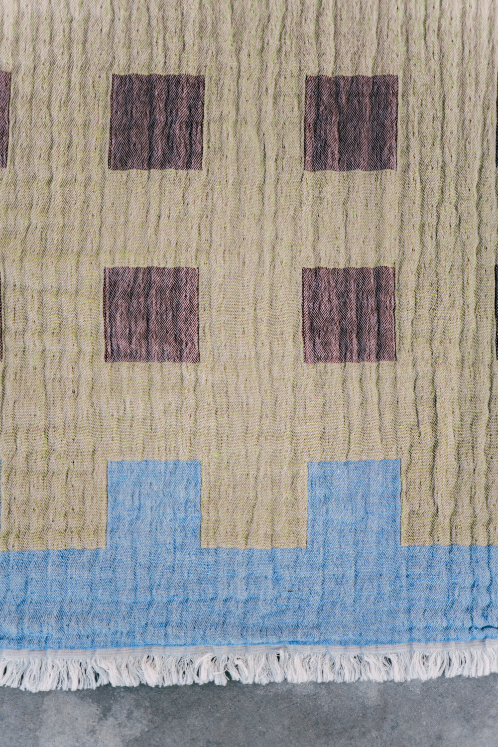 Koc plażowy Window Blue Lemonhaze