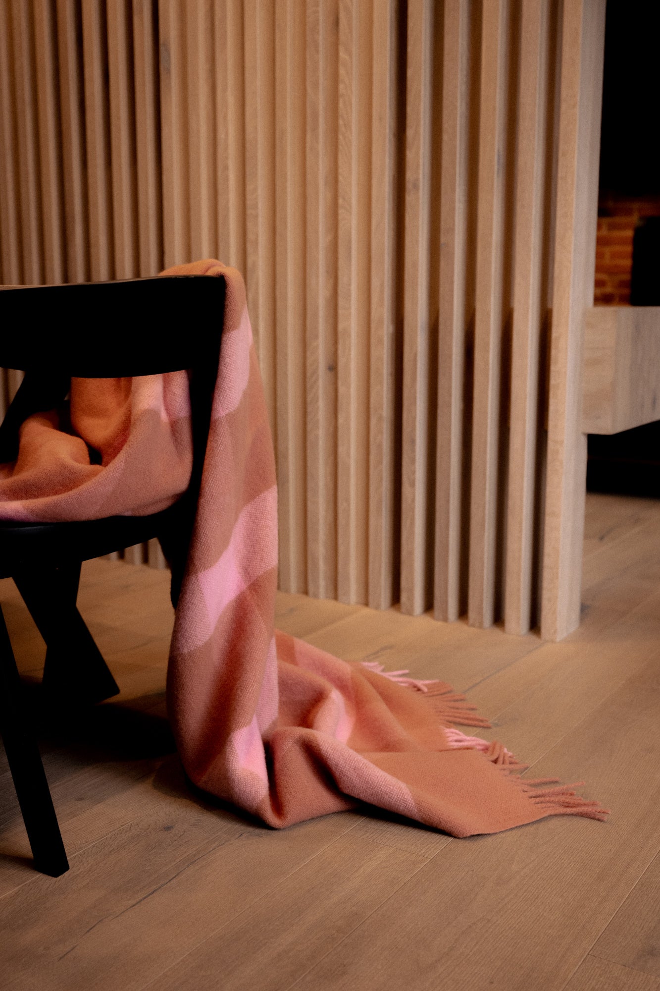 Koc wełniany Soft Wool Rose Pink