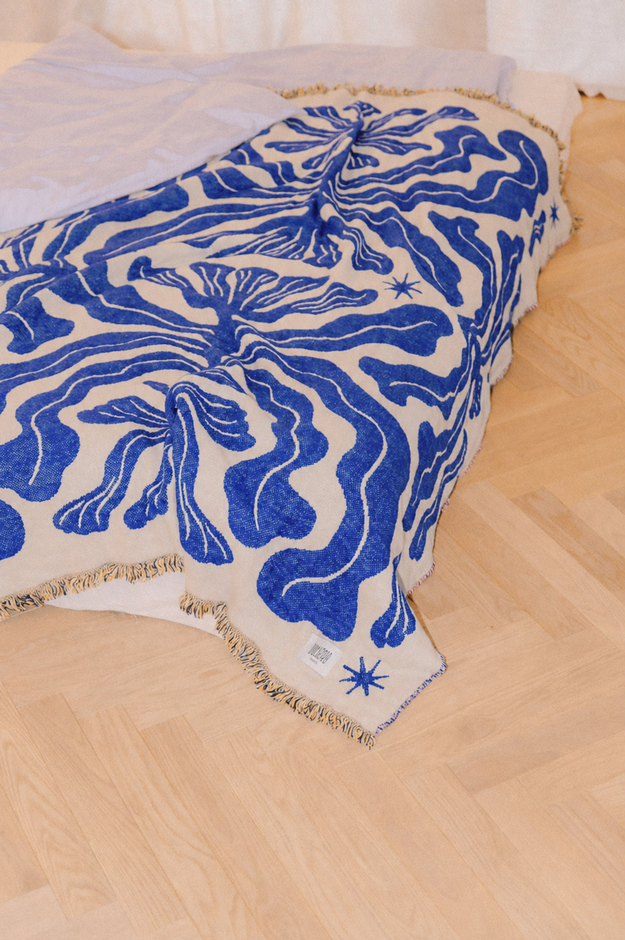 Cotton blanket Mery 130x180 Red 