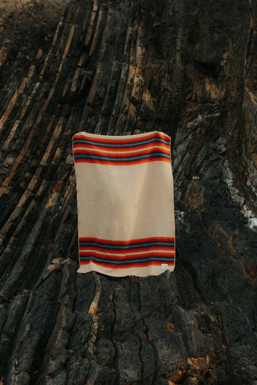 Koc wełniany Love Stripe