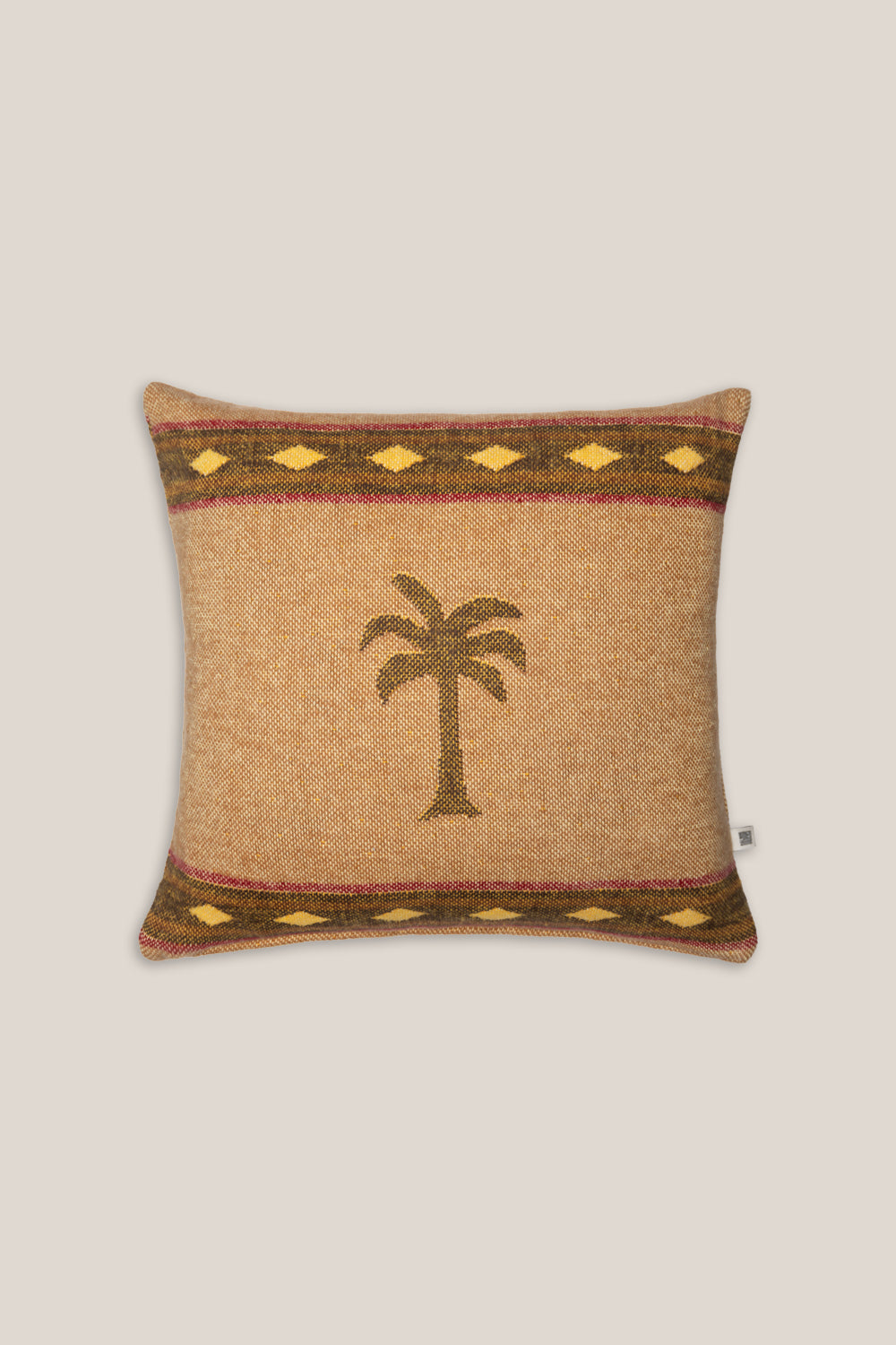 Poszewka bawełniana Palms Brown