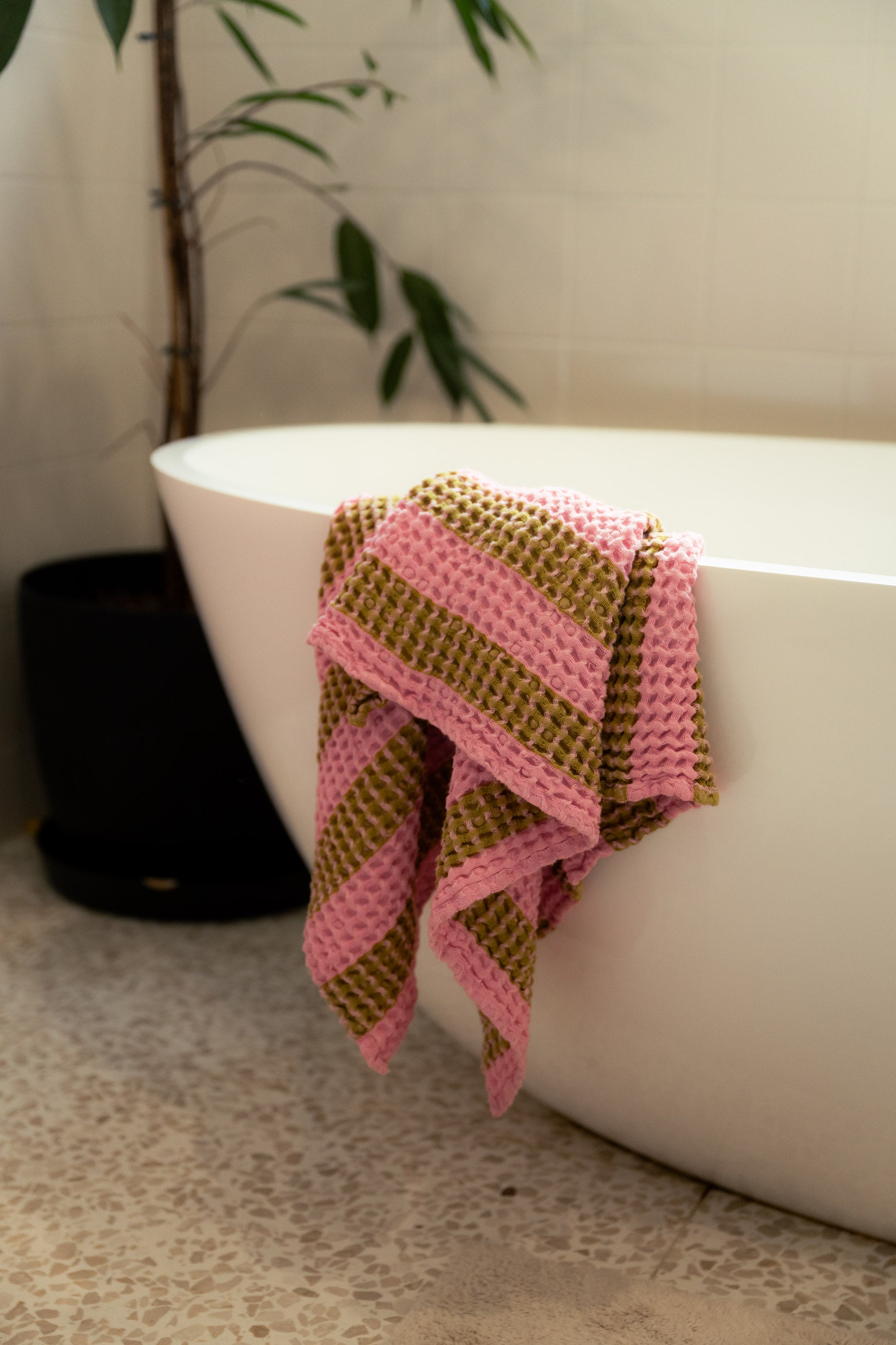 Verao Brown Beach Towel