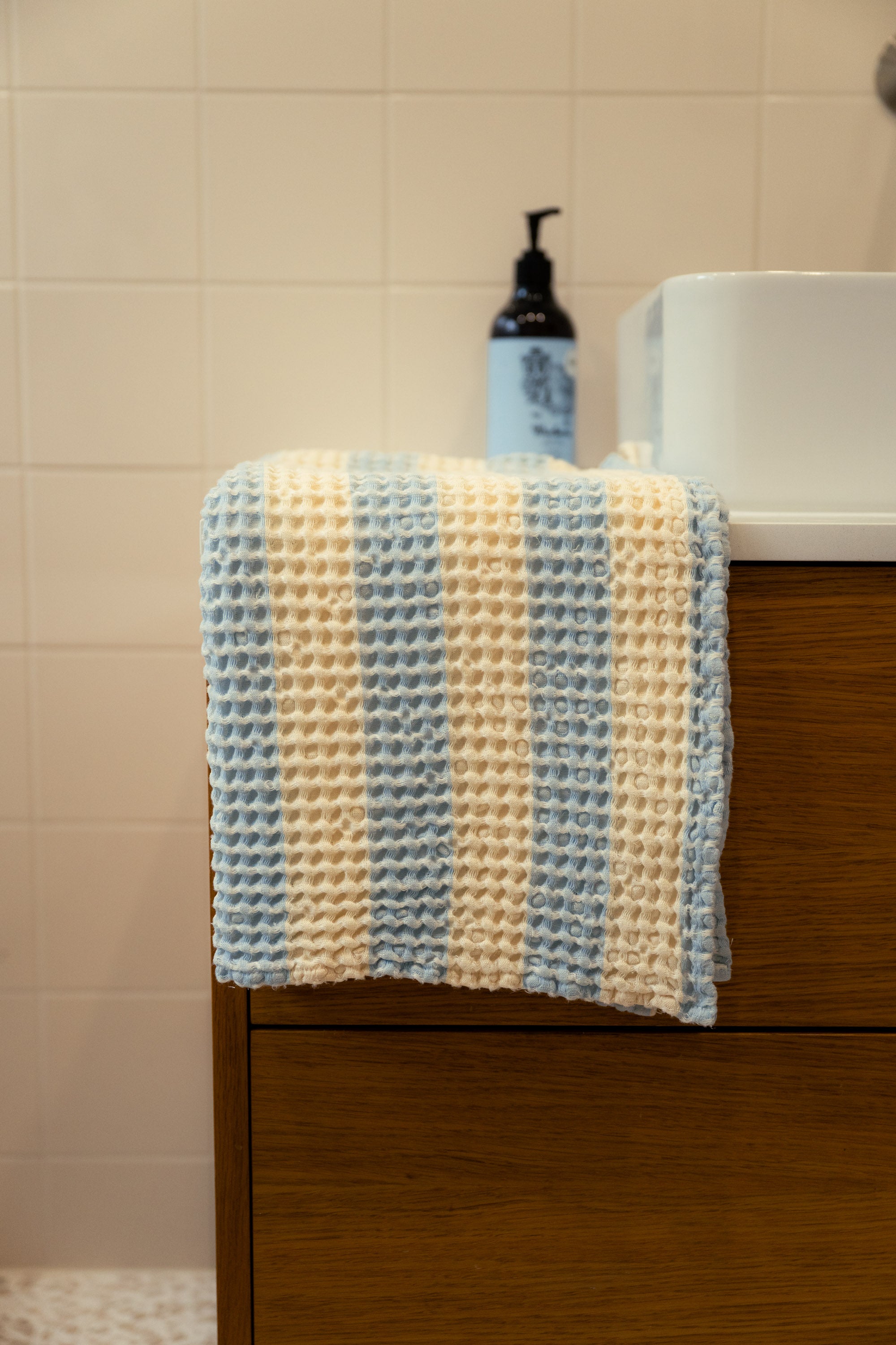 Ręcznik łazienkowy 50x100 Cream Blue