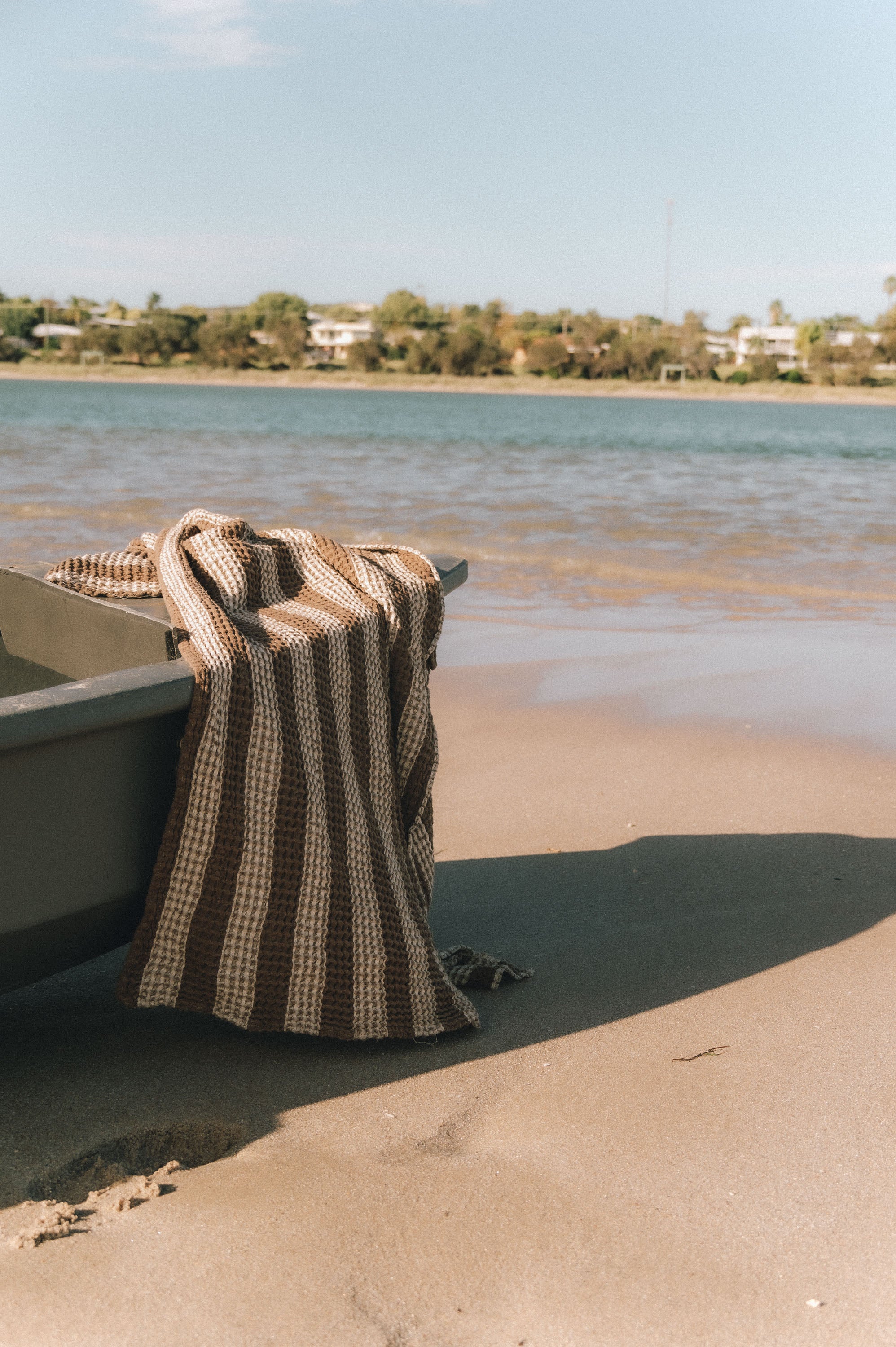 Verao Brown Beach Towel