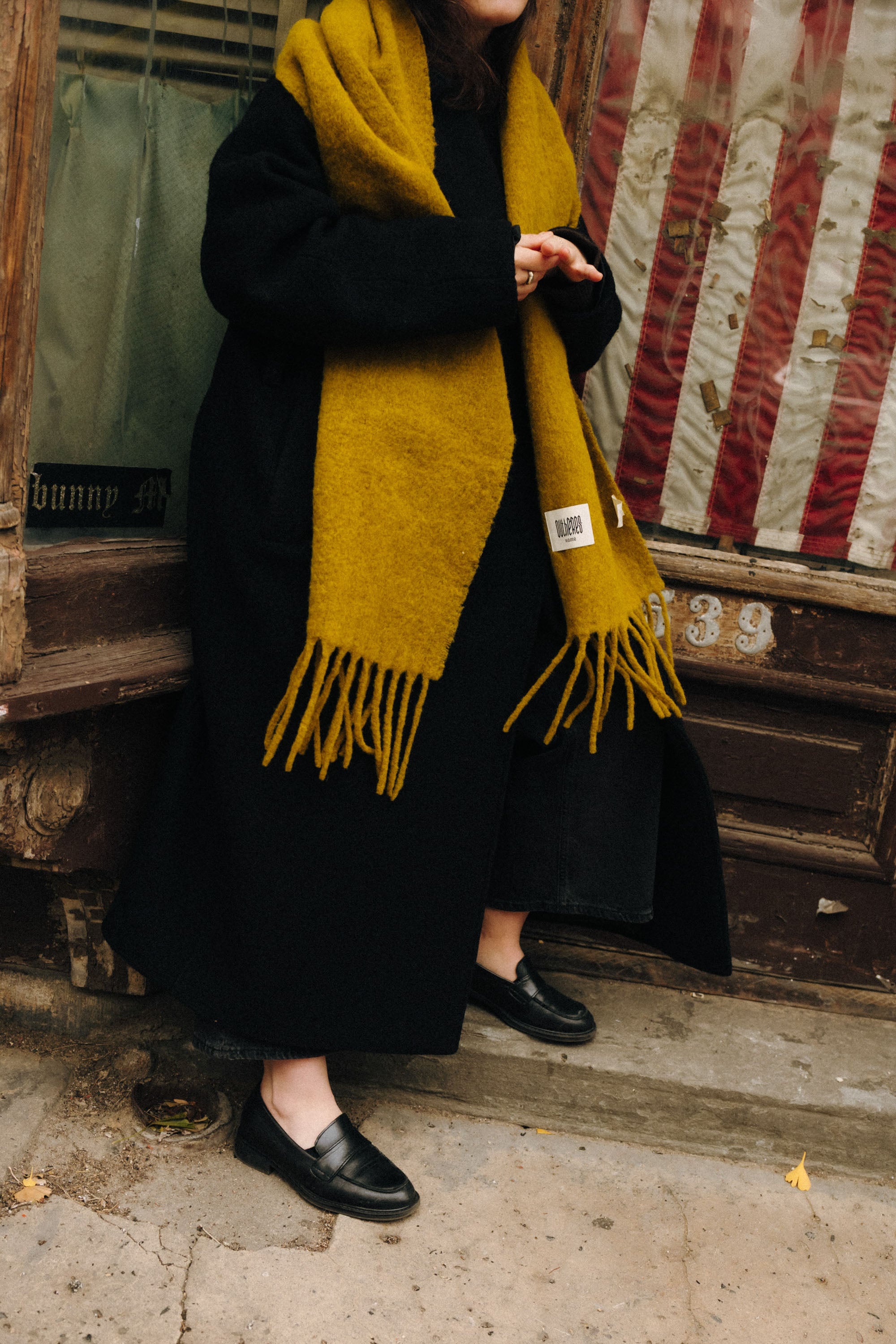 Szalik Alpaka Lemonhaze