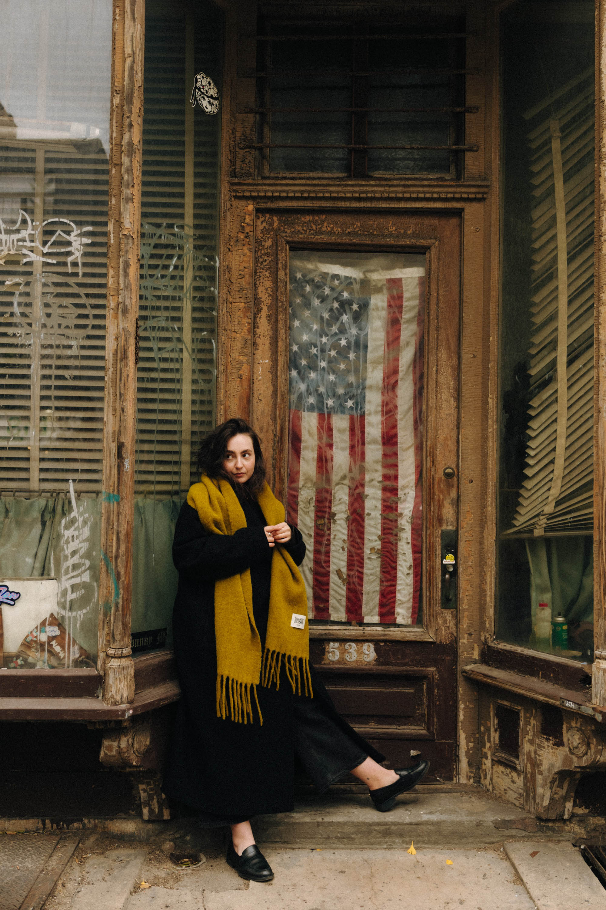 Szalik Alpaka Lemonhaze