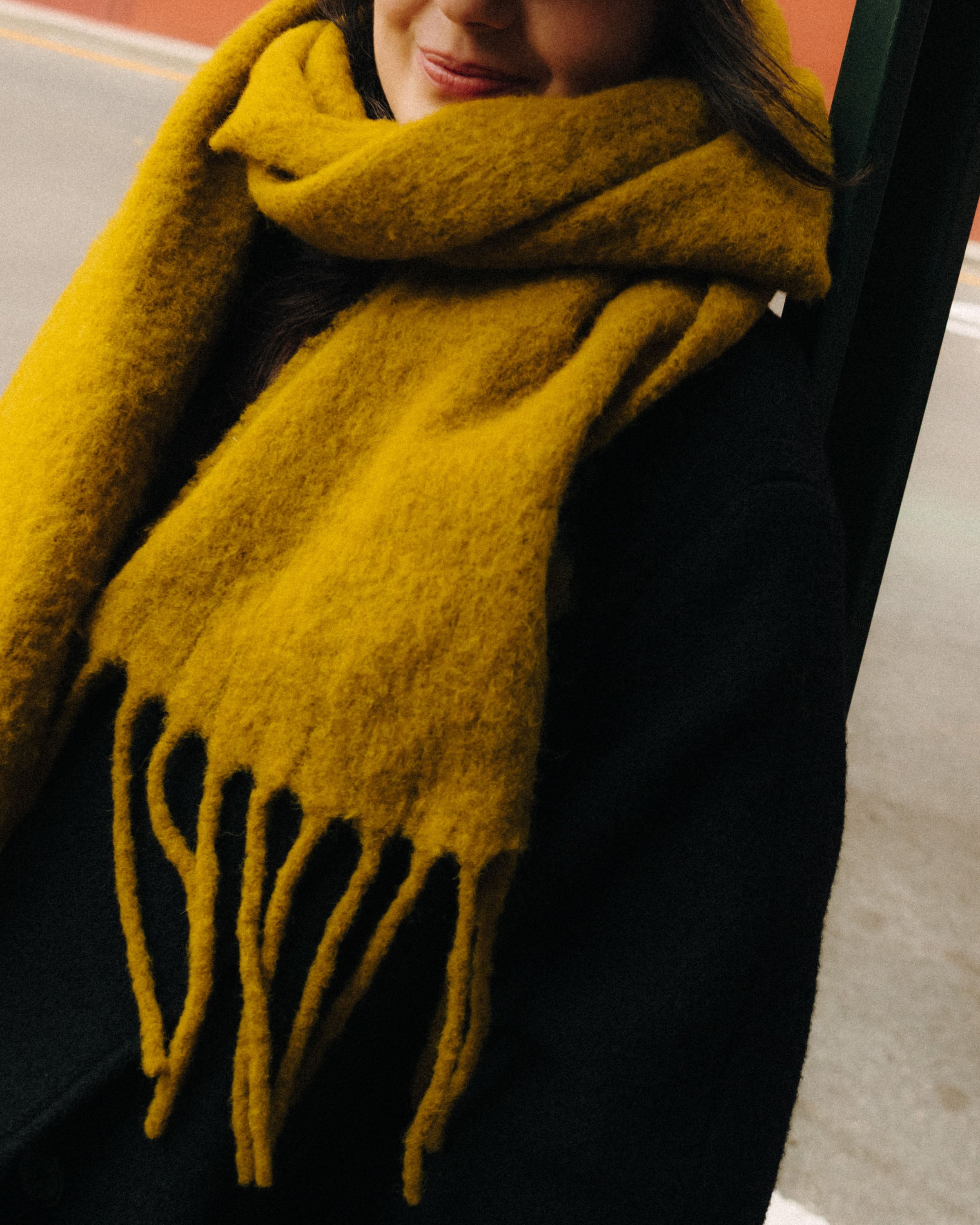 Szalik Alpaka Lemonhaze