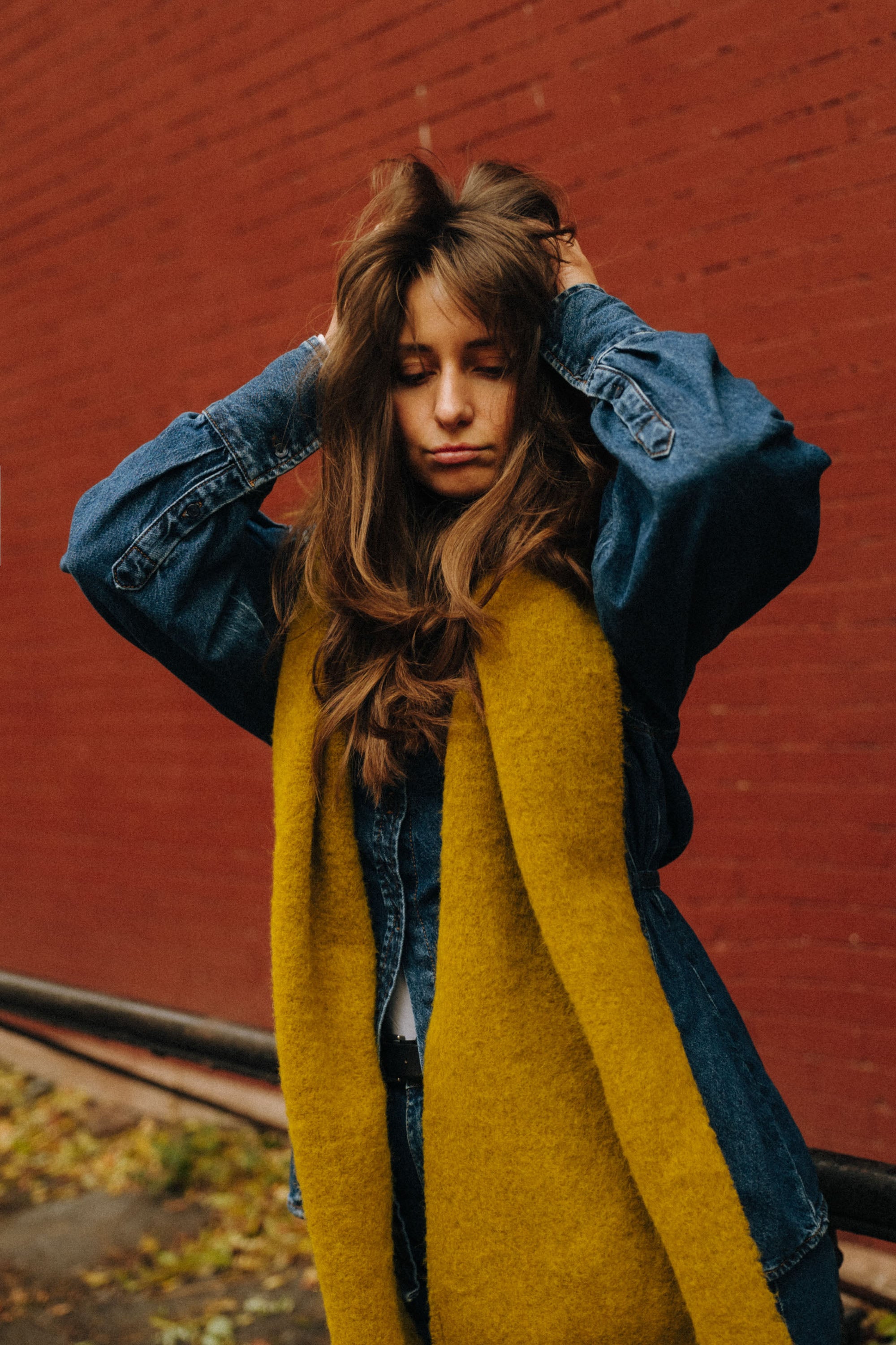 Szalik Alpaka Lemonhaze