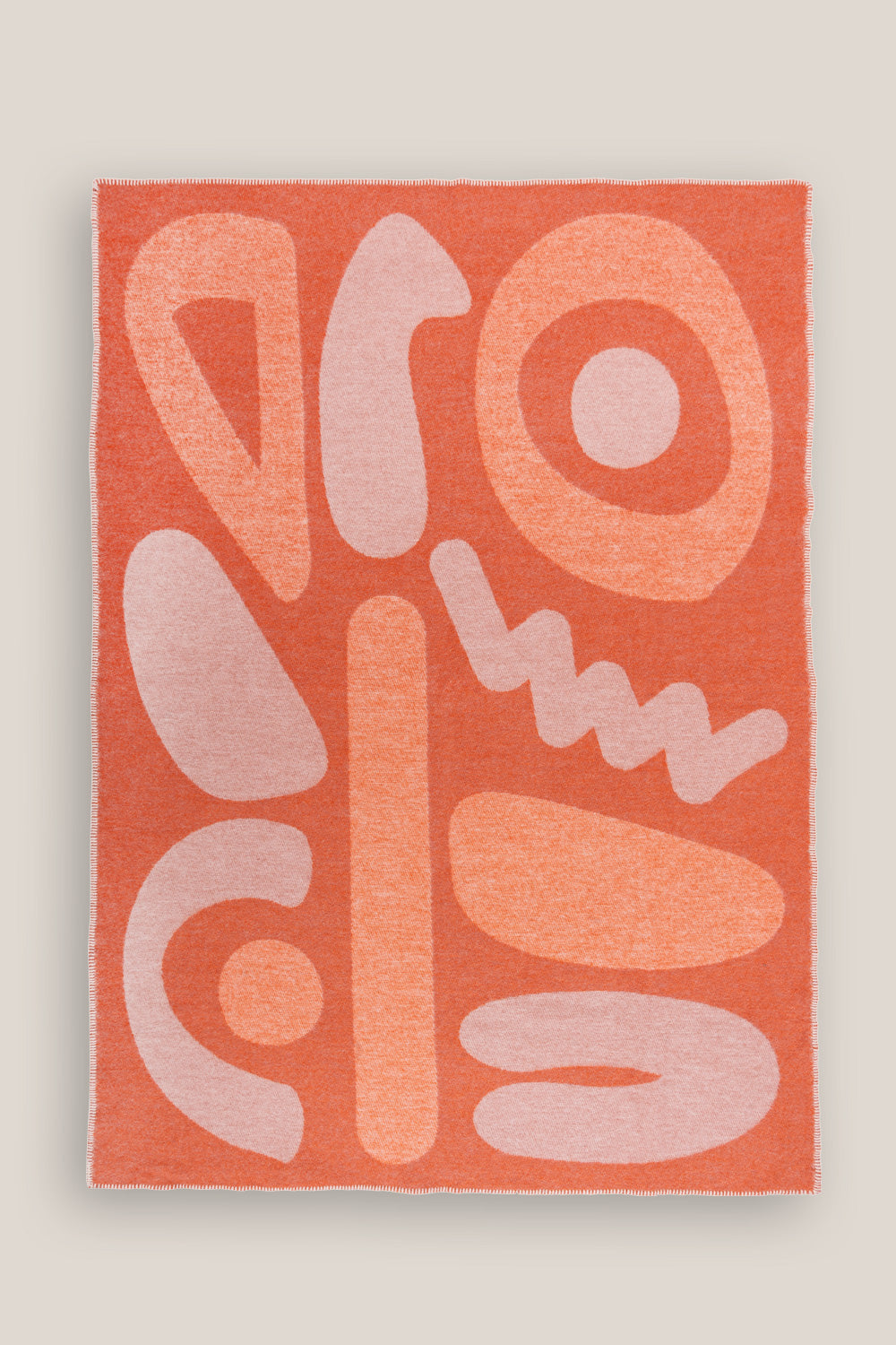 Koc wełniany SURF INC Vintage White