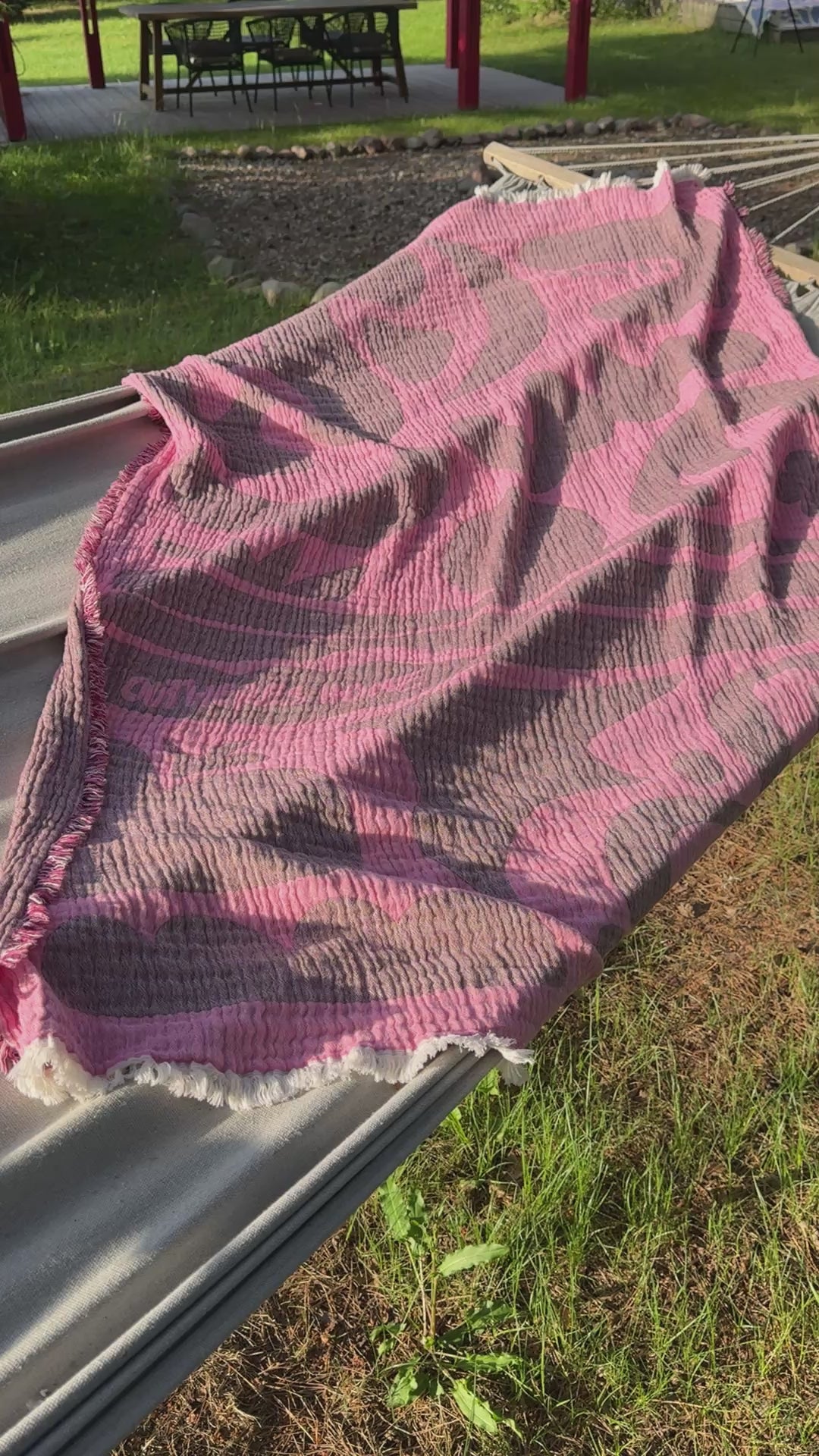 Beach blanket Sunset Pink