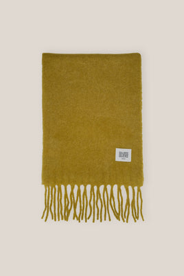 Brown Check Scarf